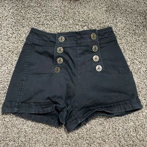 Express Double Button Shorts
